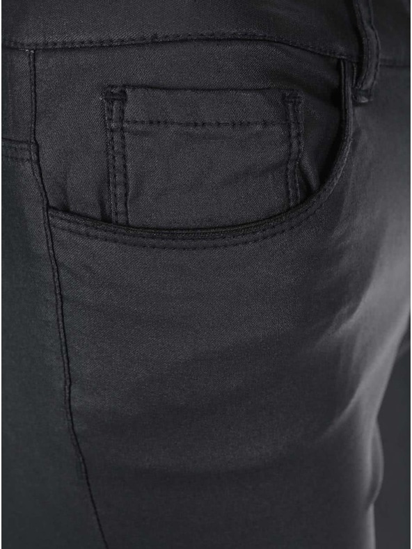 Vero Moda Černé slim fit kalhoty VERO MODA Seven