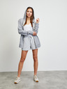 ZOOT.lab Světle šedé dámské žíhané teplákové kraťasy METROOPOLIS by ZOOT.lab Gusta