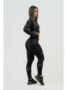 Nebbia NEBBIA Dámské tvarující push-up legíny INTENSE Heart-Shaped 843 Gold Nebbia