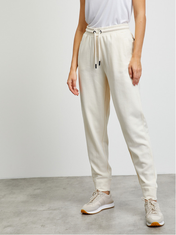 ZOOT.lab Krémové dámské basic tepláky METROOPOLIS by ZOOT.lab Darlyn