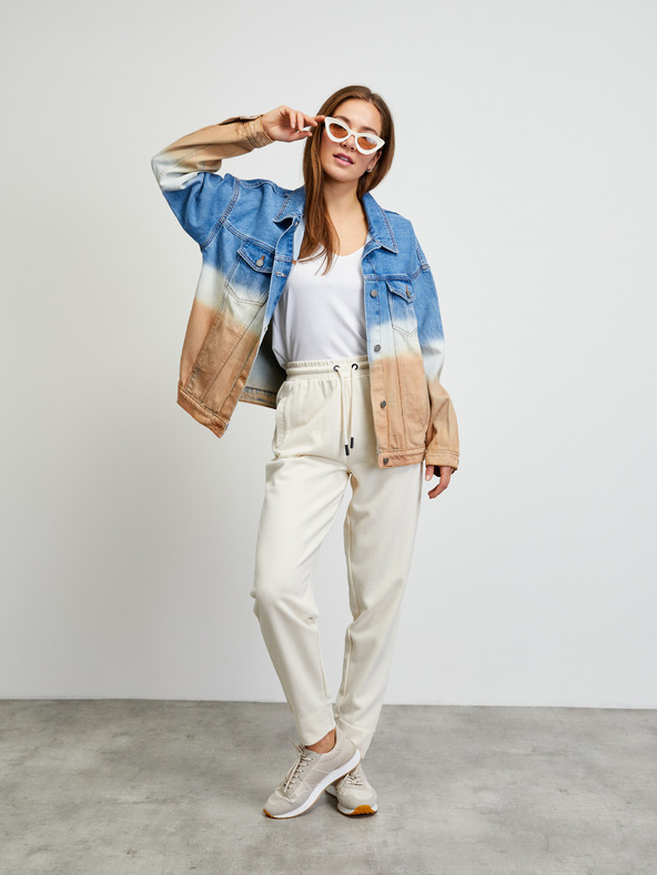 ZOOT.lab Krémové dámské basic tepláky METROOPOLIS by ZOOT.lab Darlyn