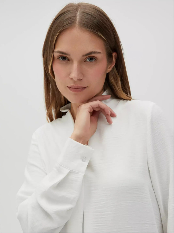 Moodo Bílá dámská halenka Moodo