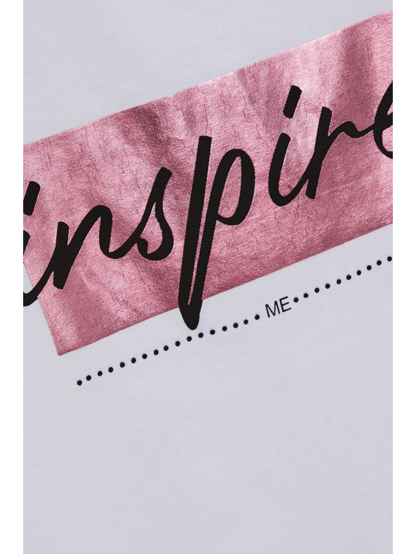 Moodo Dámské tričko L-TS-4019 WHITE Moodo