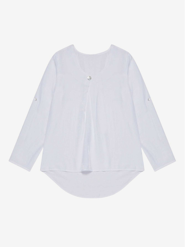 Moodo Bílá dámská halenka Moodo