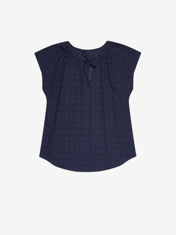 Moodo Tmavě modrá dámská halenka Moodo