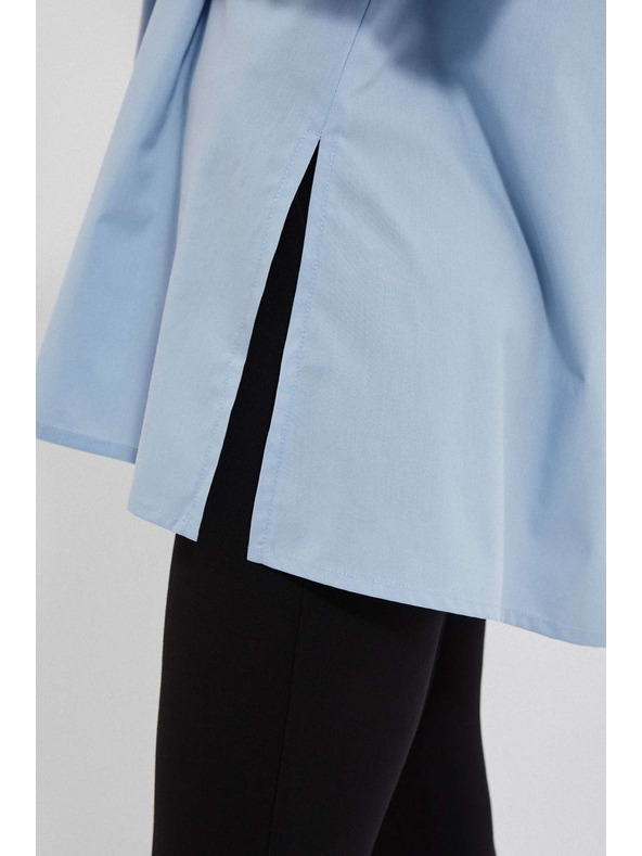 Moodo Světle modrá dámská košile Moodo