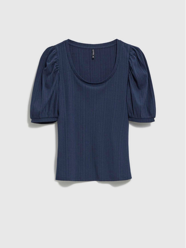 Moodo Tmavě modrá dámská halenka Moodo