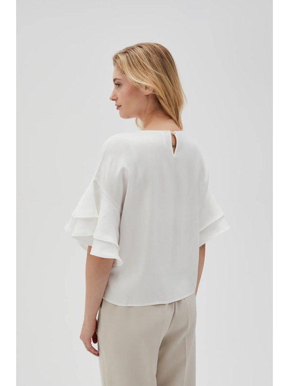 Moodo Dámské tričko bílé Moodo