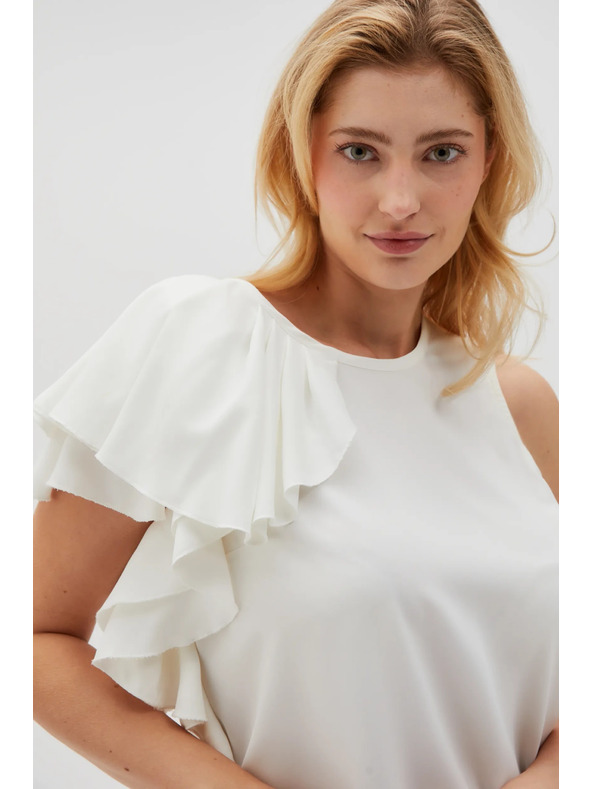 Moodo Dámské tričko bílé Moodo