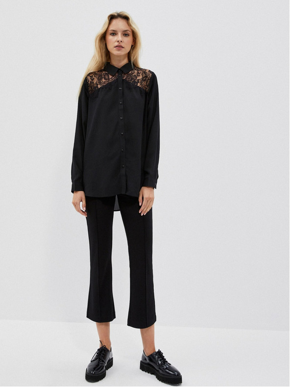 Moodo Černá dámská košile Moodo