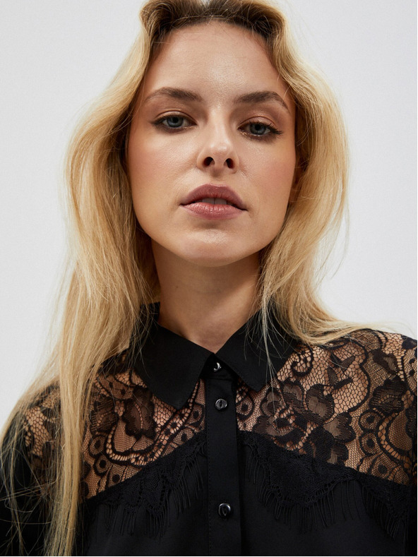 Moodo Černá dámská košile Moodo