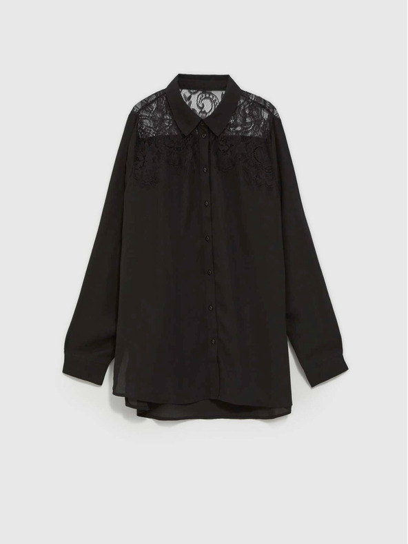 Moodo Černá dámská košile Moodo