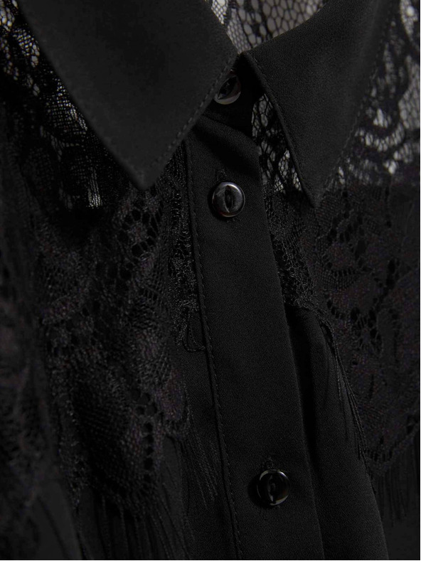 Moodo Černá dámská košile Moodo