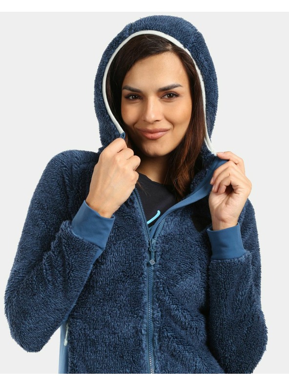 Kilpi Dámská mikina s kapucí Kilpi NORKA-W Tmavě modrá