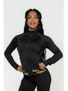 Nebbia NEBBIA Dámská mikina na zip INTENSE Warm-Up 833 Gold Nebbia