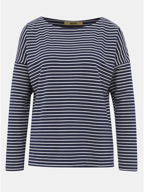 ZOOT.lab Tmavě modrá dámská pruhovaná basic mikina ZOOT.lab Maja
