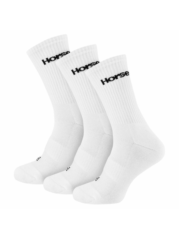 Horsefeathers Ponožky Delete Premium Wmns 3Pack - white velikost 8 - 10 HORSEFEATHERS