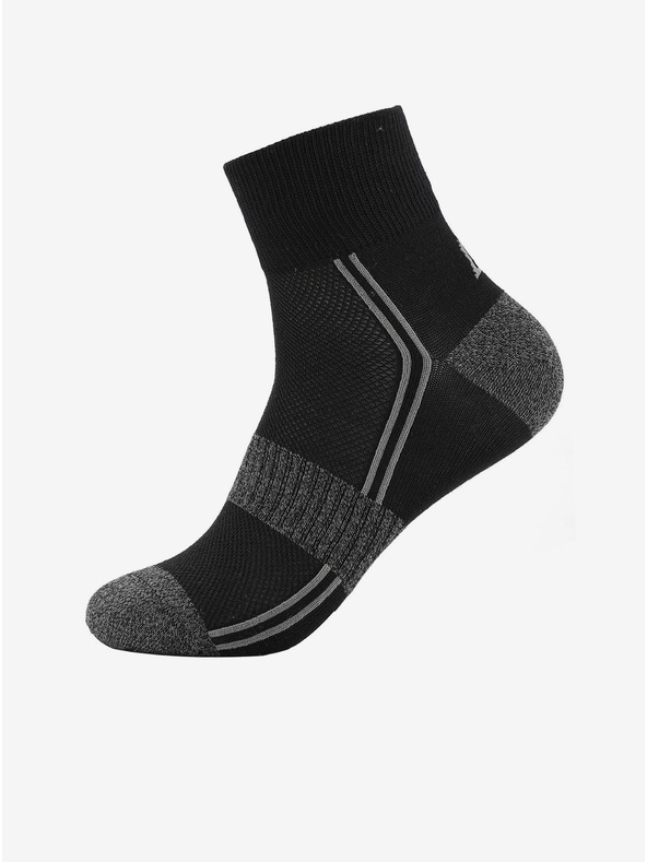 ALPINE PRO Unisex ponožky s coolmax technologií ALPINE PRO 3HARE 2 černá