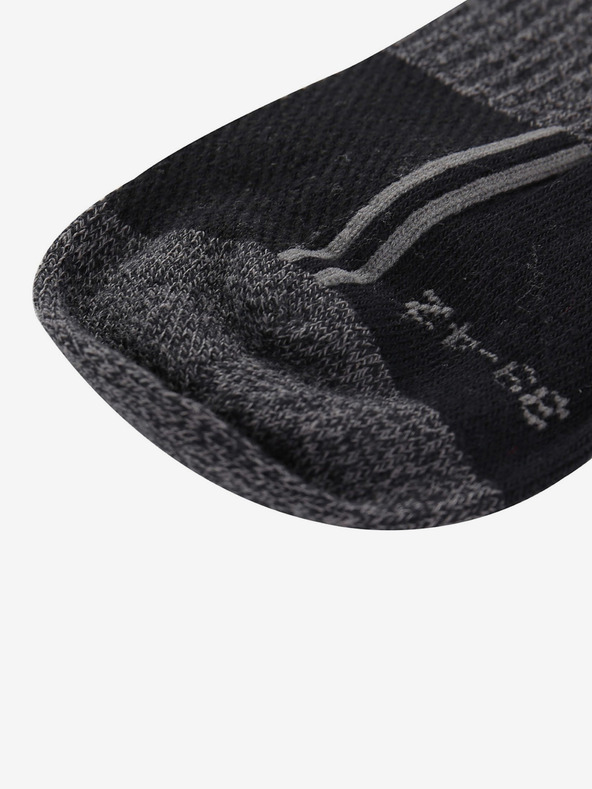 ALPINE PRO Unisex ponožky s coolmax technologií ALPINE PRO 3HARE 2 černá