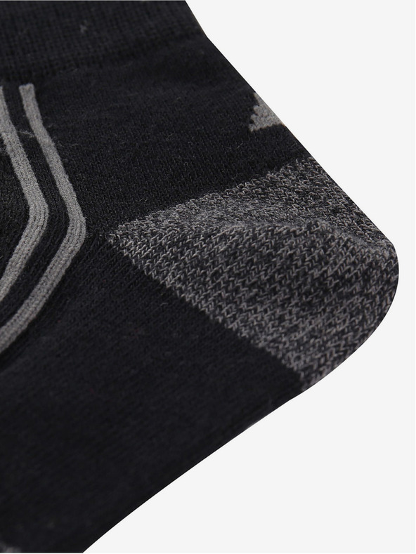 ALPINE PRO Unisex ponožky s coolmax technologií ALPINE PRO 3HARE 2 černá