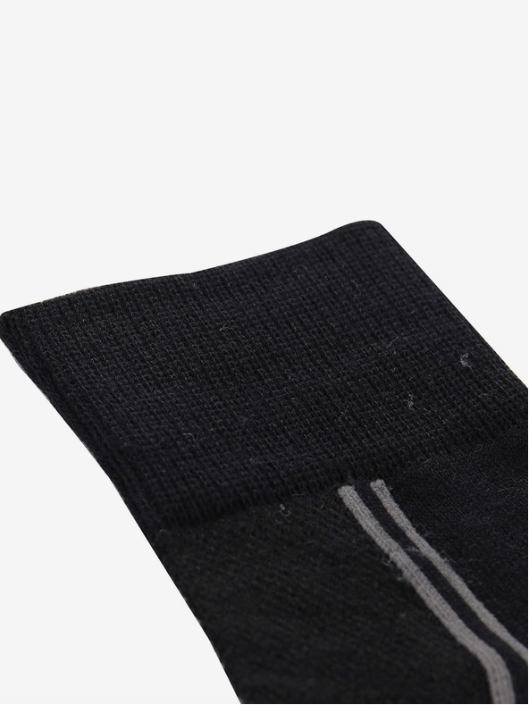 ALPINE PRO Unisex ponožky s coolmax technologií ALPINE PRO 3HARE 2 černá