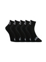 Styx 5PACK ponožky Styx kotníkové černé