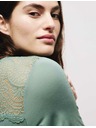Marks & Spencer Noční košile s krajkovou vložkou Marks & Spencer zelená