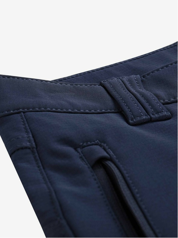 ALPINE PRO Dámské softshellové kalhoty ALPINE PRO MURIA 3 INS. modrá