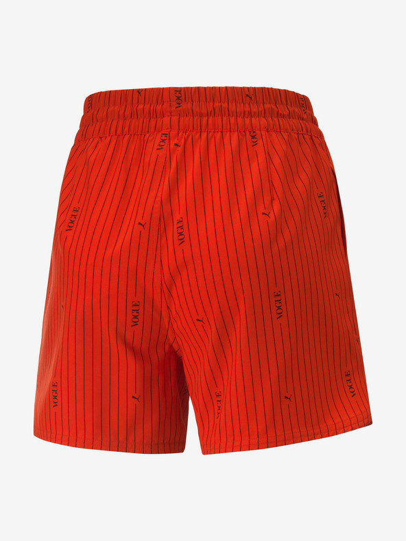 Puma Červené dámské kraťasy PUMA x VOGUE