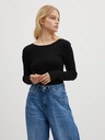 ONLY Černý dámský svetr s průstřihem na zádech ONLY Emmy