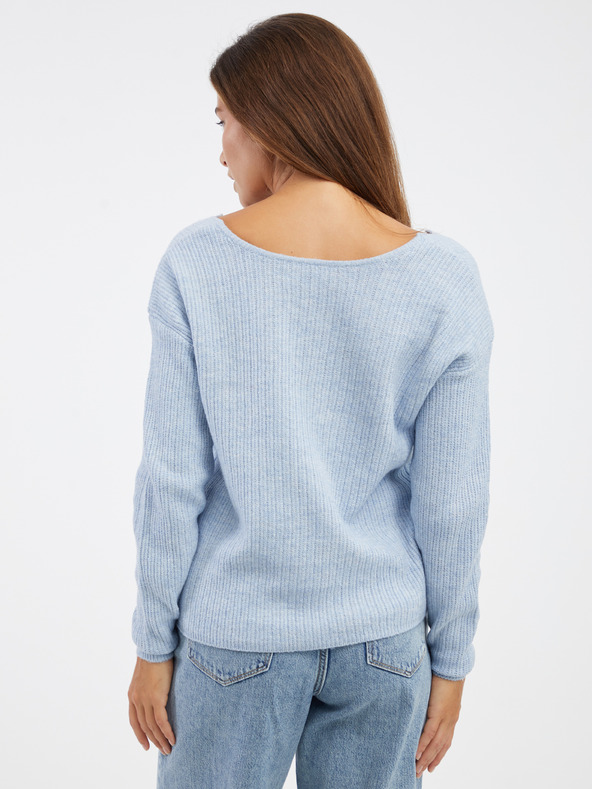 ONLY Modrý dámský svetr ONLY Onlgabriel Life