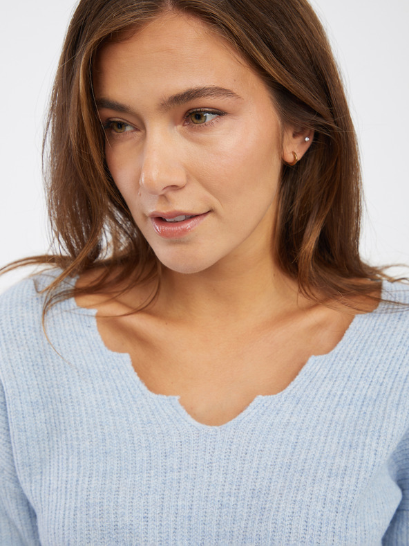 ONLY Modrý dámský svetr ONLY Onlgabriel Life