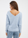 ONLY Modrý dámský svetr ONLY Onlgabriel Life