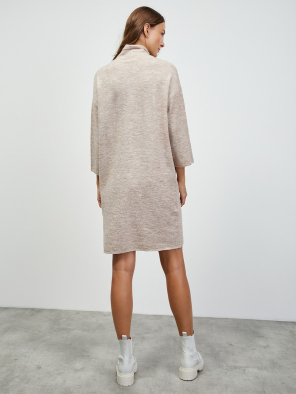 ZOOT.lab Béžové svetrové šaty ZOOT.lab Harley