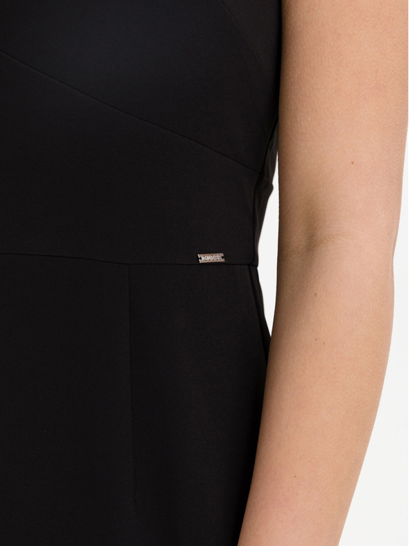 Guess Černé dámské krátké šaty Guess Patti