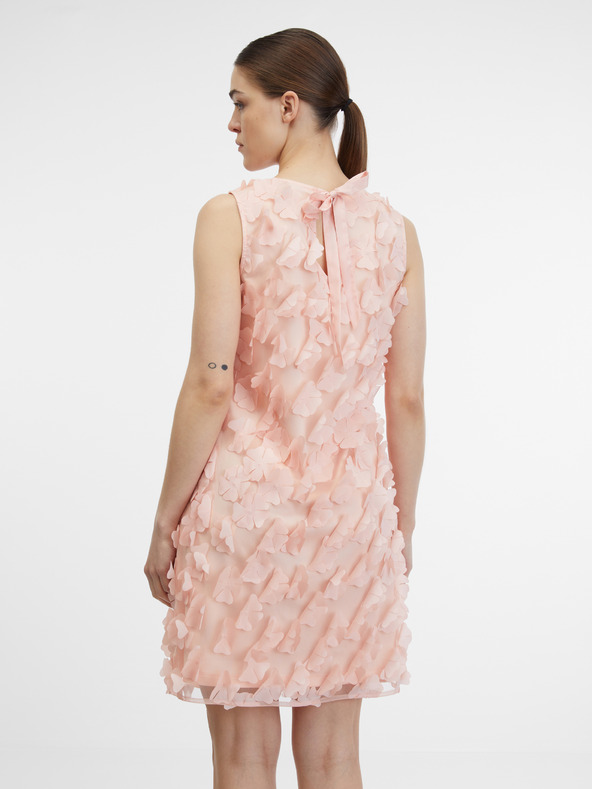 Orsay Světle růžové dámské šaty ORSAY