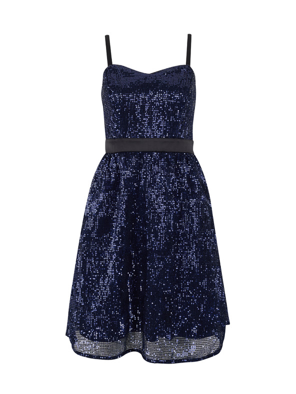 Orsay Tmavě modré dámské šaty ORSAY