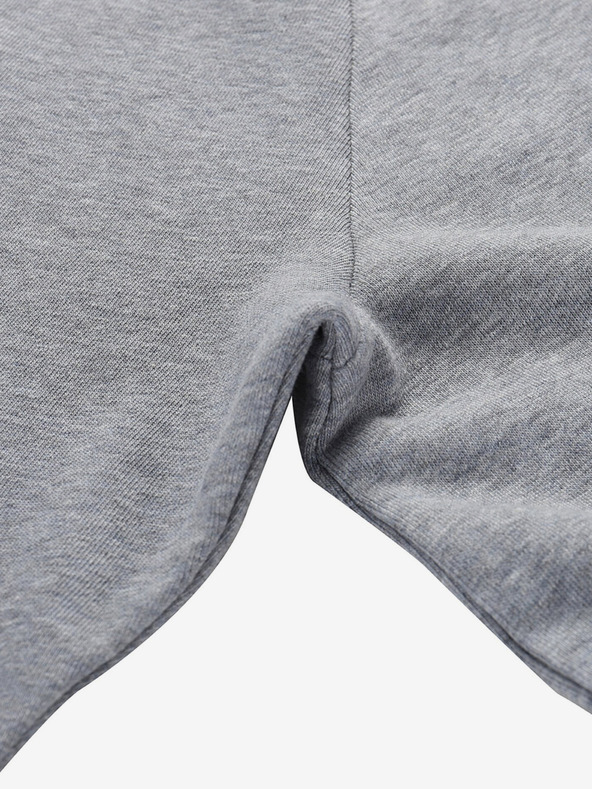 ALPINE PRO Šedé dámské bavlněné šaty Alpine Pro MOLEDA