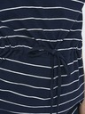 ONLY Bílo-modré dámské pruhované šaty ONLY