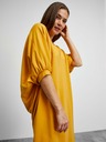 ZOOT.lab Hořčicové dámské volné mikinové šaty METROOPOLIS by ZOOT.lab Vanity