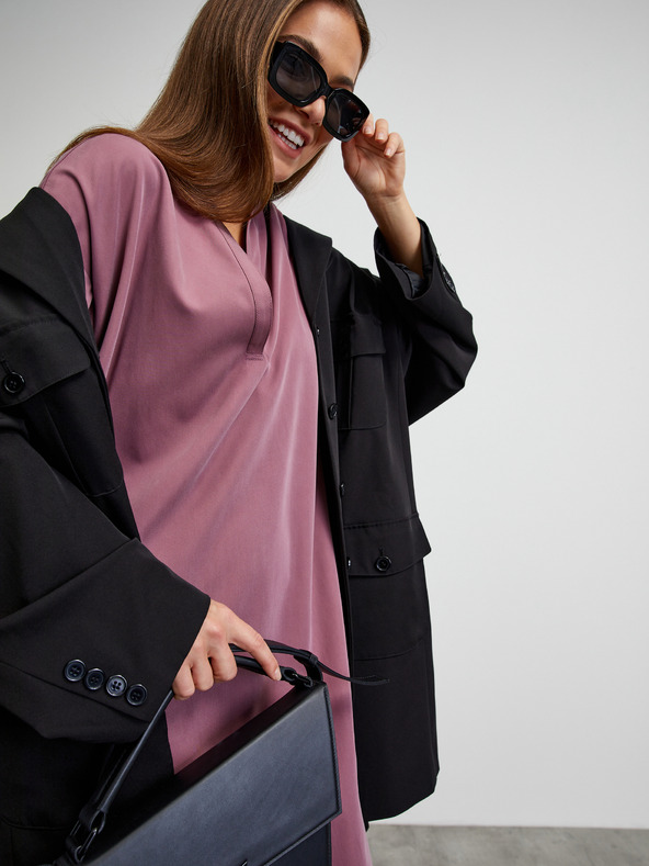 ZOOT.lab Starorůžové basic šaty ZOOT.lab Tully