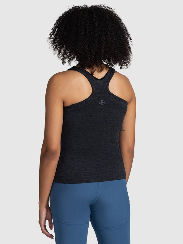 Kilpi Dámské funkční tílko z merino vlny Kilpi MIRIEN-W Tmavě šedá