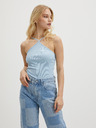Noisy May Světle modré dámské basic tílko Noisy May Maya