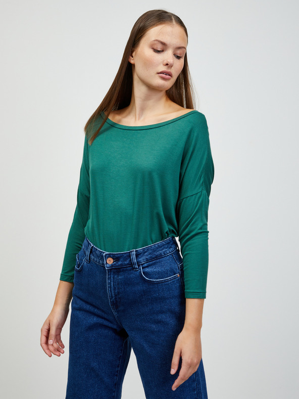 ZOOT.lab Zelené dámské basic tričko ZOOT.lab Leticia