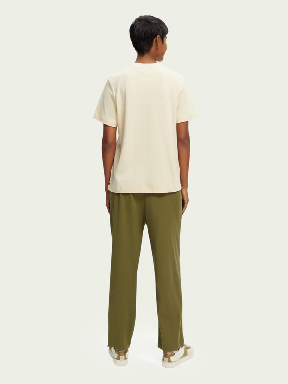 Scotch & Soda Béžové dámské tričko Scotch & Soda