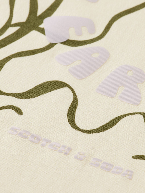 Scotch & Soda Béžové dámské tričko Scotch & Soda