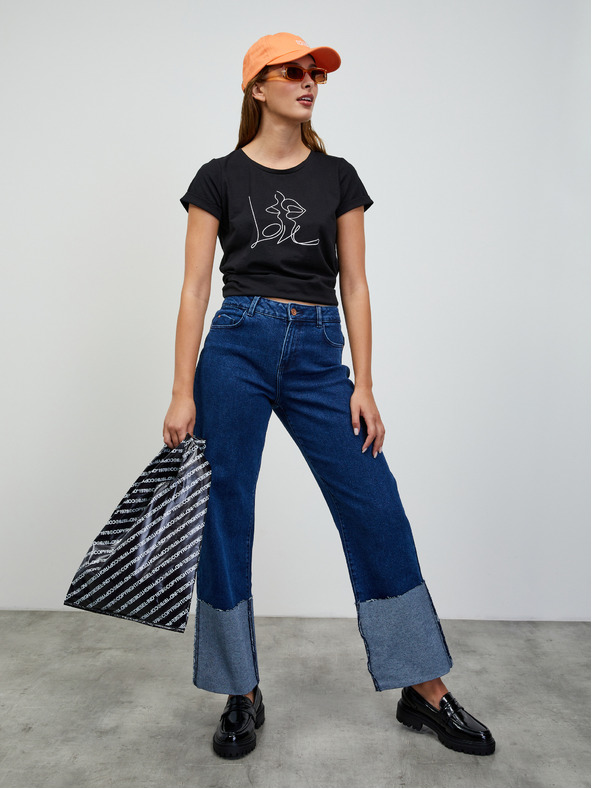 ZOOT.lab Černé dámské tričko ZOOT.lab Loan