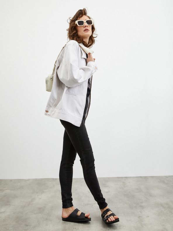 ZOOT.lab Černé dámské volné tričko s potiskem ZOOT.lab Rozy