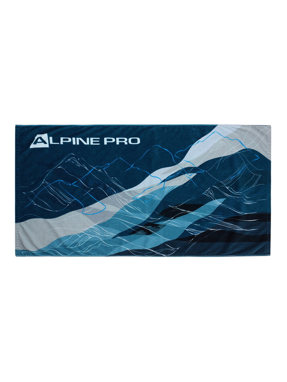ALPINE PRO Bavlněná osuška ALPINE PRO ROSSO black varianta pb
