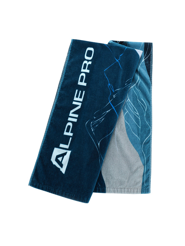 ALPINE PRO Bavlněná osuška ALPINE PRO ROSSO black varianta pb